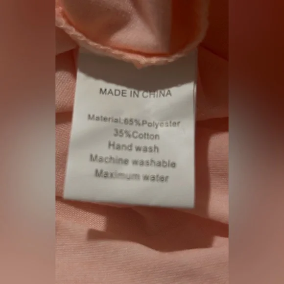 Agnes Urban Women's Pink V Neck Long Sleeve Casual Top Shirt Size XXL - Picture 7 of 7